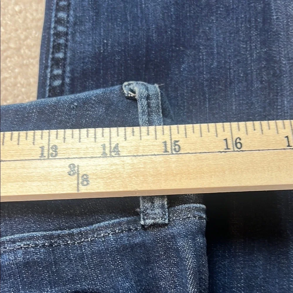 Hudson Nico Mid-Rise Super‎ Skinny Ankle Dark Wash Jeans Size 26